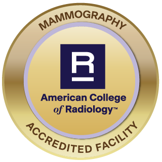 American College of Radiology Accredited Facility - Mammography