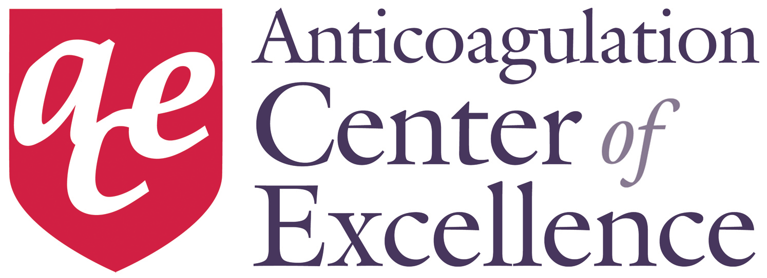 Anticoagulation Center of Excellence Badge