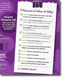 Graphic of notepad with list of 10 items